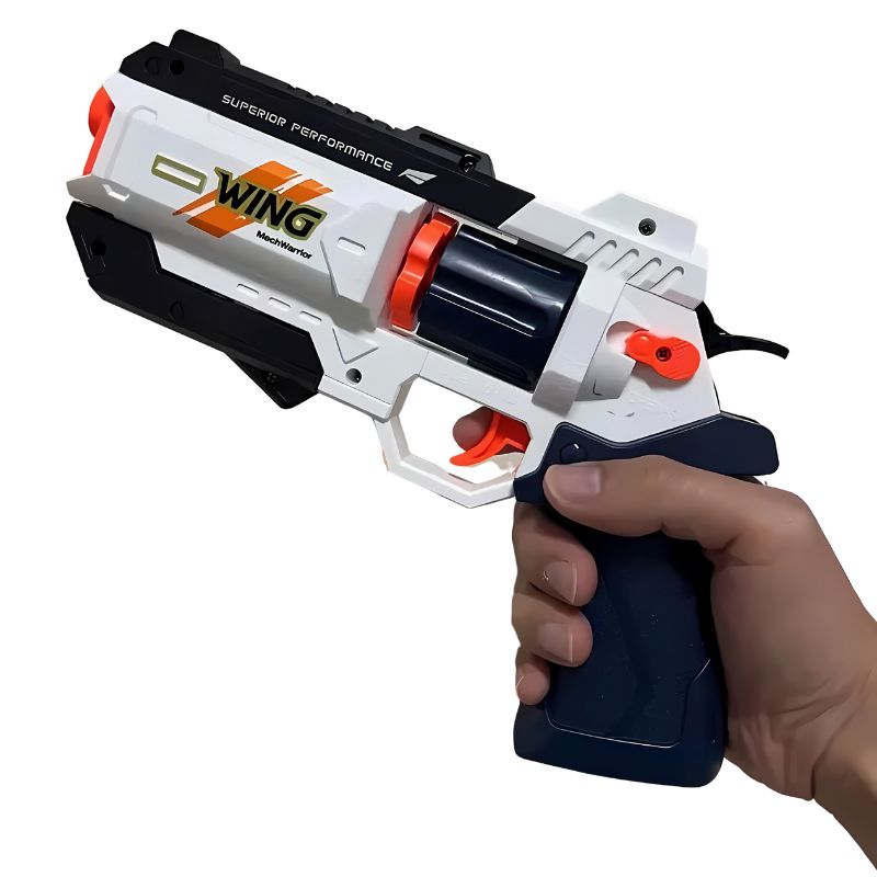 High-performance Blowback Toy Pistols with futuristic design and smooth firing mechanism.