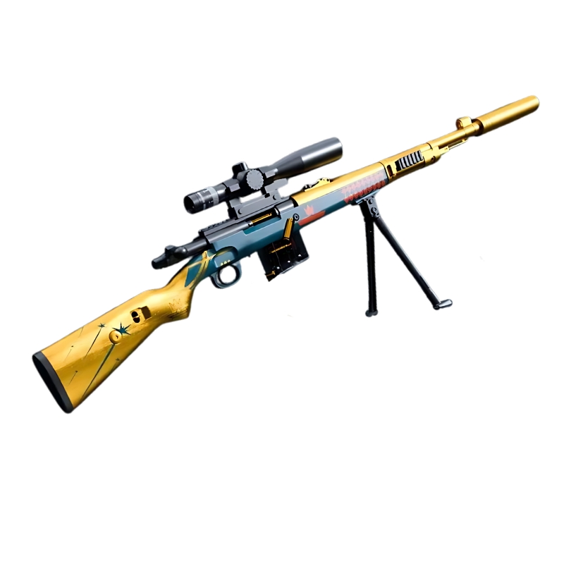 Colorful dart guns with scope and tripod, great for long-range dart games.